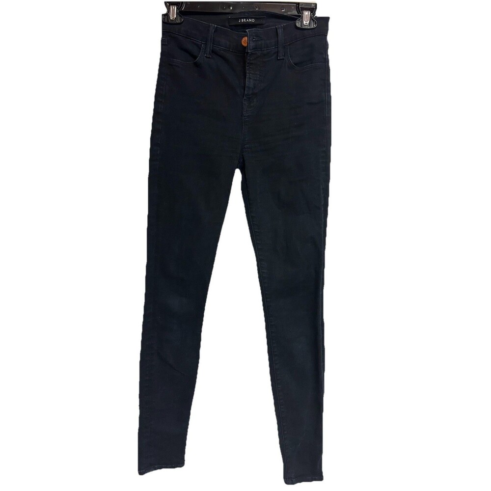 J Brand Womens Size 26 Maria High Rise Skinny Jeans Bluebird Zipper